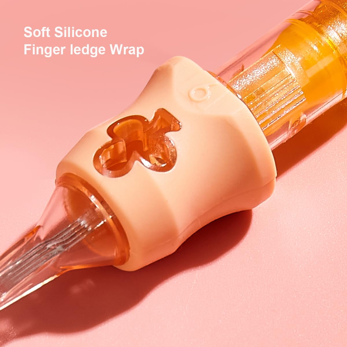 10PCS Clover Finger Ledge Tattoo Needles Cartridge, #08 Bugpin 3 Round Liner Professional Disposable Cartridges for Rotary Tattoo Machines (0803RL)