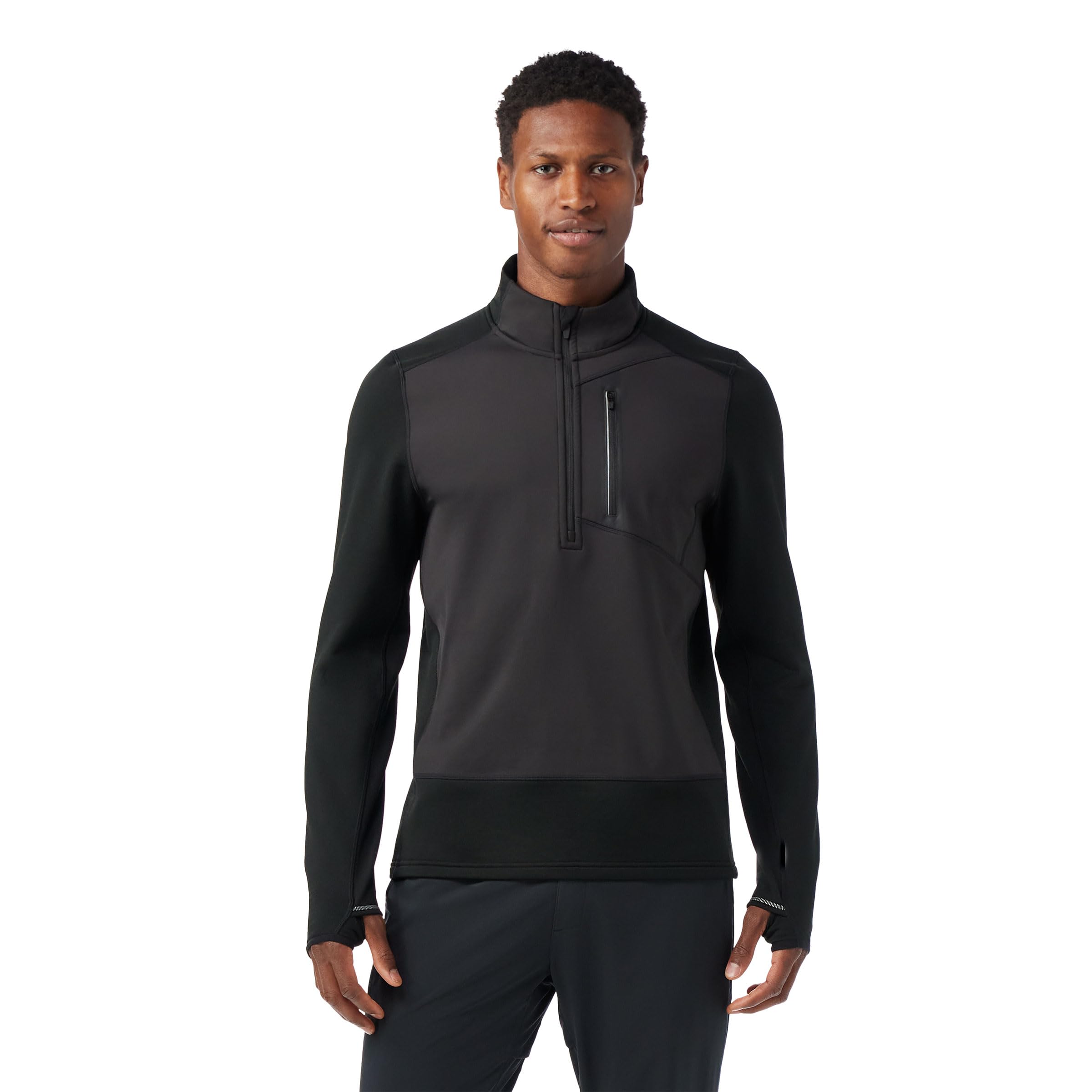 Smartwool mens Active Fleece Wind 1/2 Zip