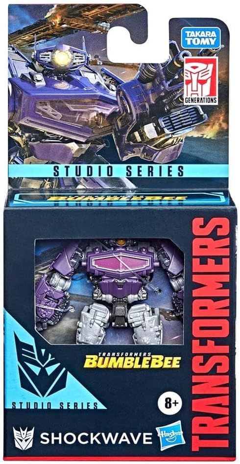 Toys Studio Series Core Class Bumblebee Shockwave Action Figure - Ages 8 and Up, 3.5-inch