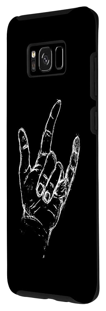 Amazon.co.jp: Galaxy S8+ 悪魔の角 ハンドサイン ロック