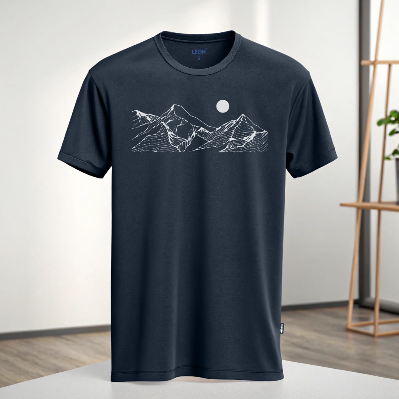 Merino T-Shirt Herren – Funktionsshirt für Wandern, Laufen & Alltag – Geruchshemmend, Weich, Schnell Trocknend, & Atmungsaktiv