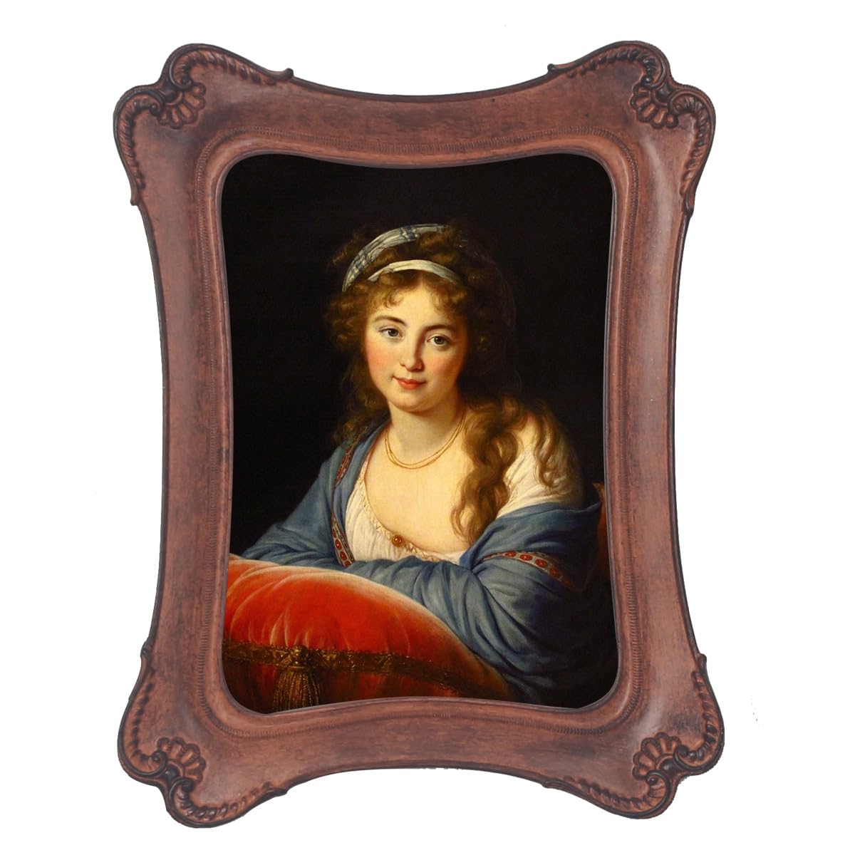 Amazon.com - WINPLUS+ 5x7 Vintage Picture Frame, Luxury Antique ...