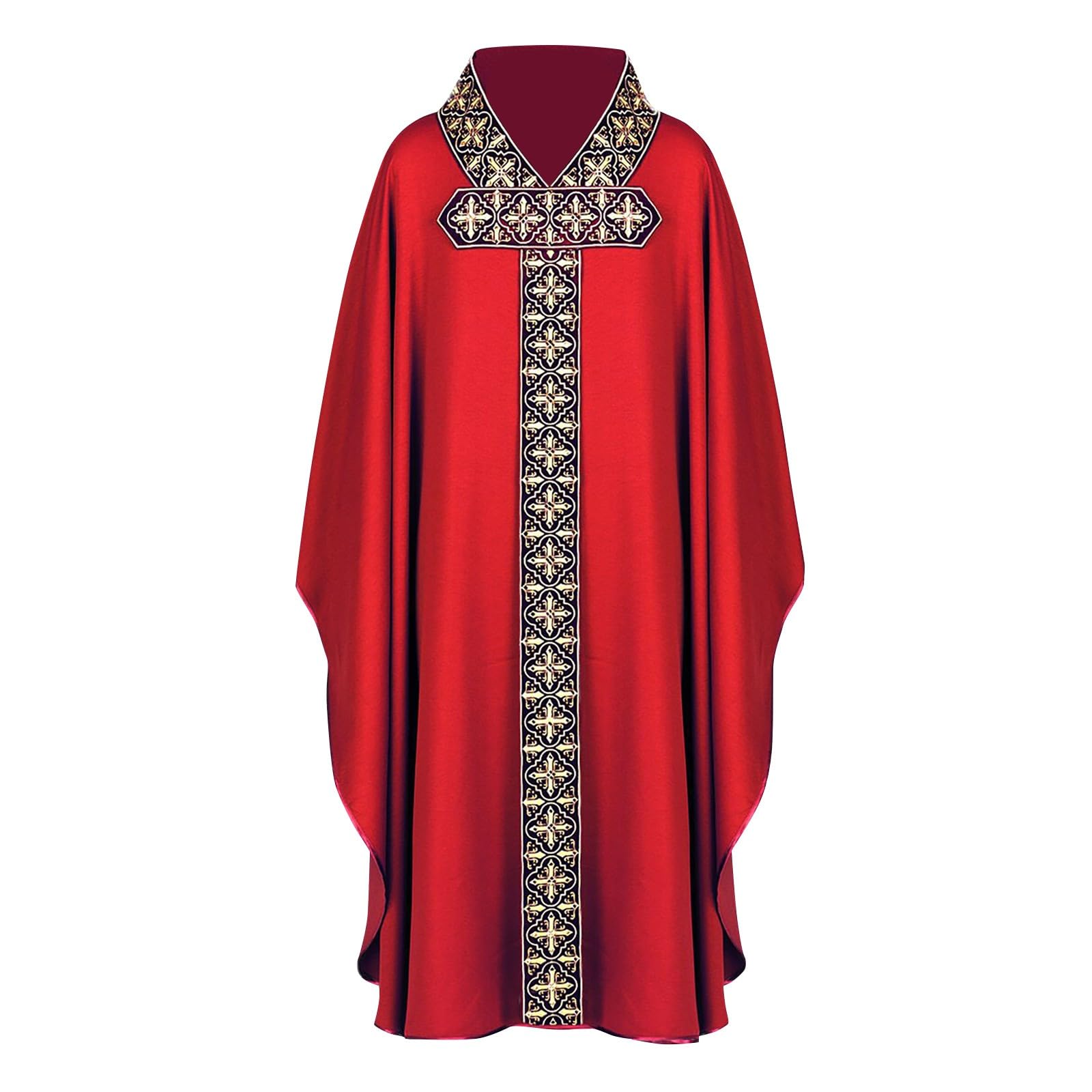 Casulla de sacerdote de alta costura eclesiástica para iglesia 4