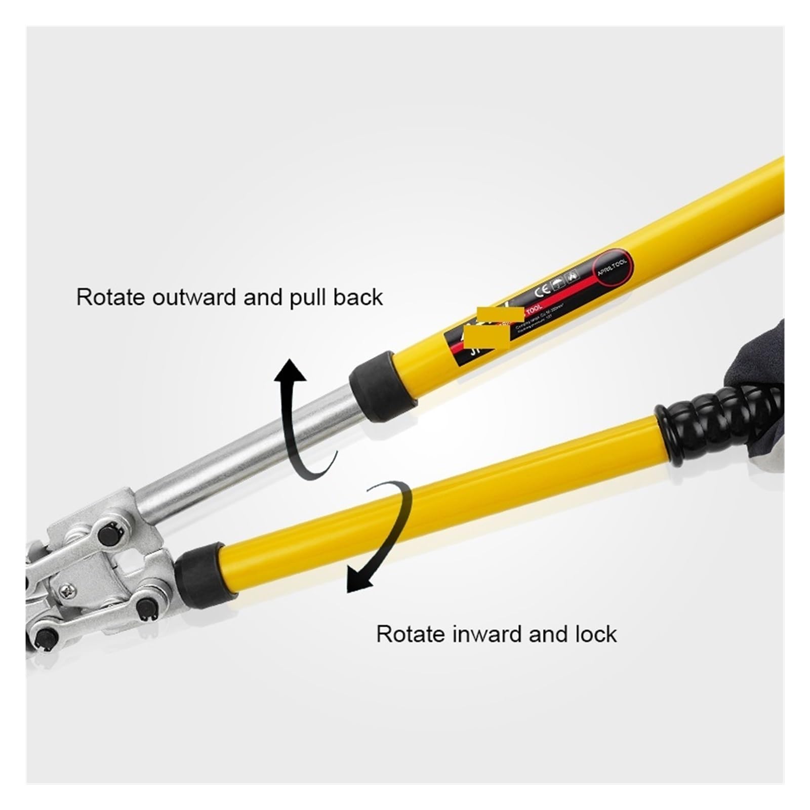 Strumento di crimpatura idraulico, JT-300 Pinze for cavi meccanici Strumenti di piegatura 10-300mm2 Pinze for tubi a crimpare Rame Terminale in alluminio a crimpare per cavi di batteria e saldatura, c