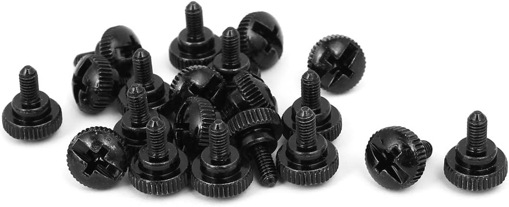 Uxcell M4x10mm Knurled Thumb Screws For PC Case - Royal Blue, Aluminum Alloy, Pack Of 10 - View #9