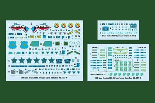 Miniatura 3 de Hobby Boss Brasileño EMB-314 Super Tucano