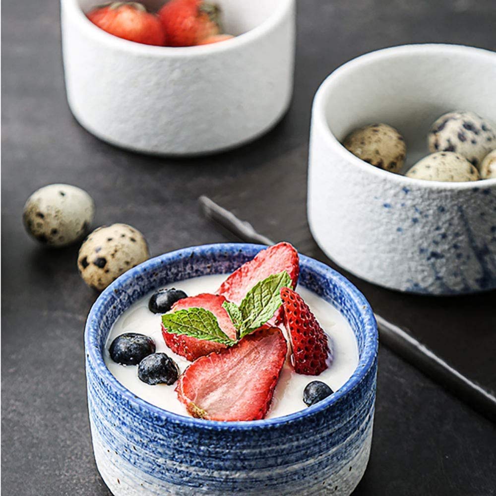 2er-Set Souffle-Formen, perfekt für Muffins, Cupcakes, Crème Brûlée oder als Dip-Schalen, ofenfestes Porzellan,-A