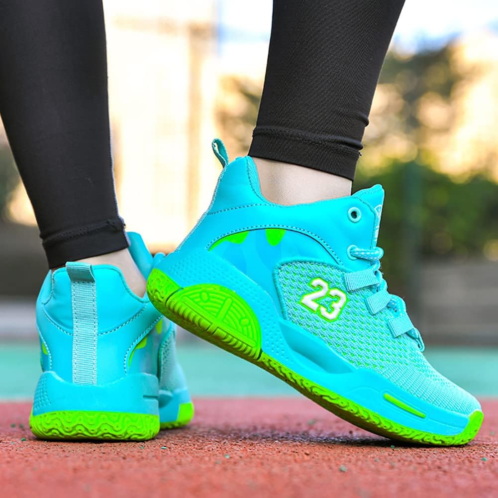 Aipogn バスケットシューズ ジュニア 履き易い 通気 バスケットボールシューズ 日常着用 通学靴 滑り止め バッシュ ポーツシューズ 運動会 アウトドア 子供靴 軽量 Aipogn バスケットシューズ ジュニア 履き易い 通気 バスケットボールシューズ 日常着用 通学靴 滑り止め バッシュ ポーツシューズ 運動会 アウトドア 子供靴 軽量