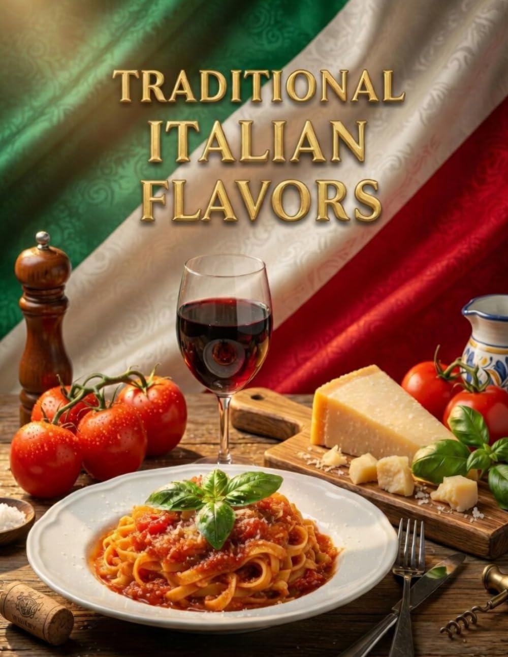 Traditional Italian Flavors: Traditional and modern Italian recipes: Simple dishes, authentic flavors, and homemade cooking.