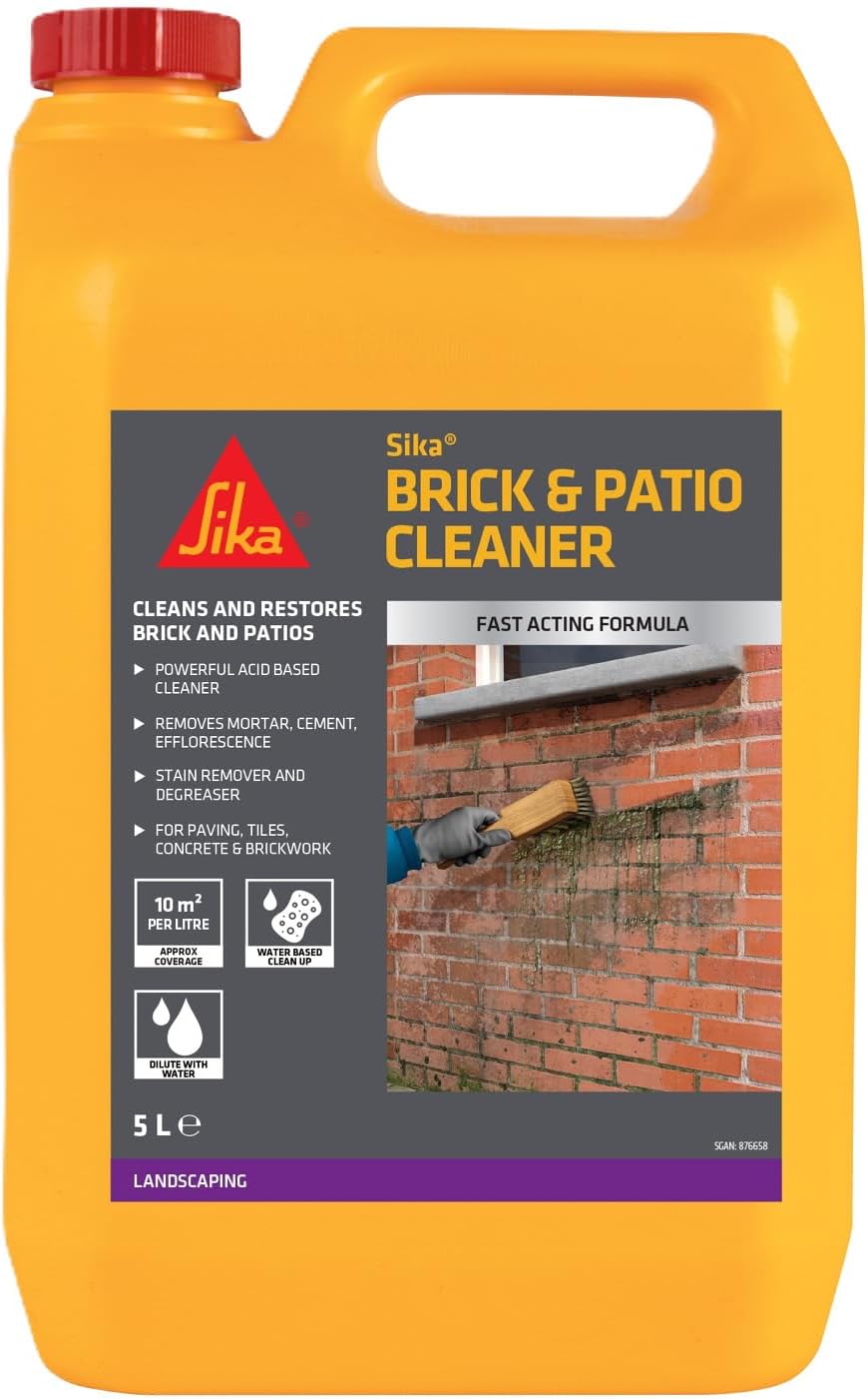 Brick & Patio Cleaner High Strength Brick and Patio Cleaner, 5 Litre