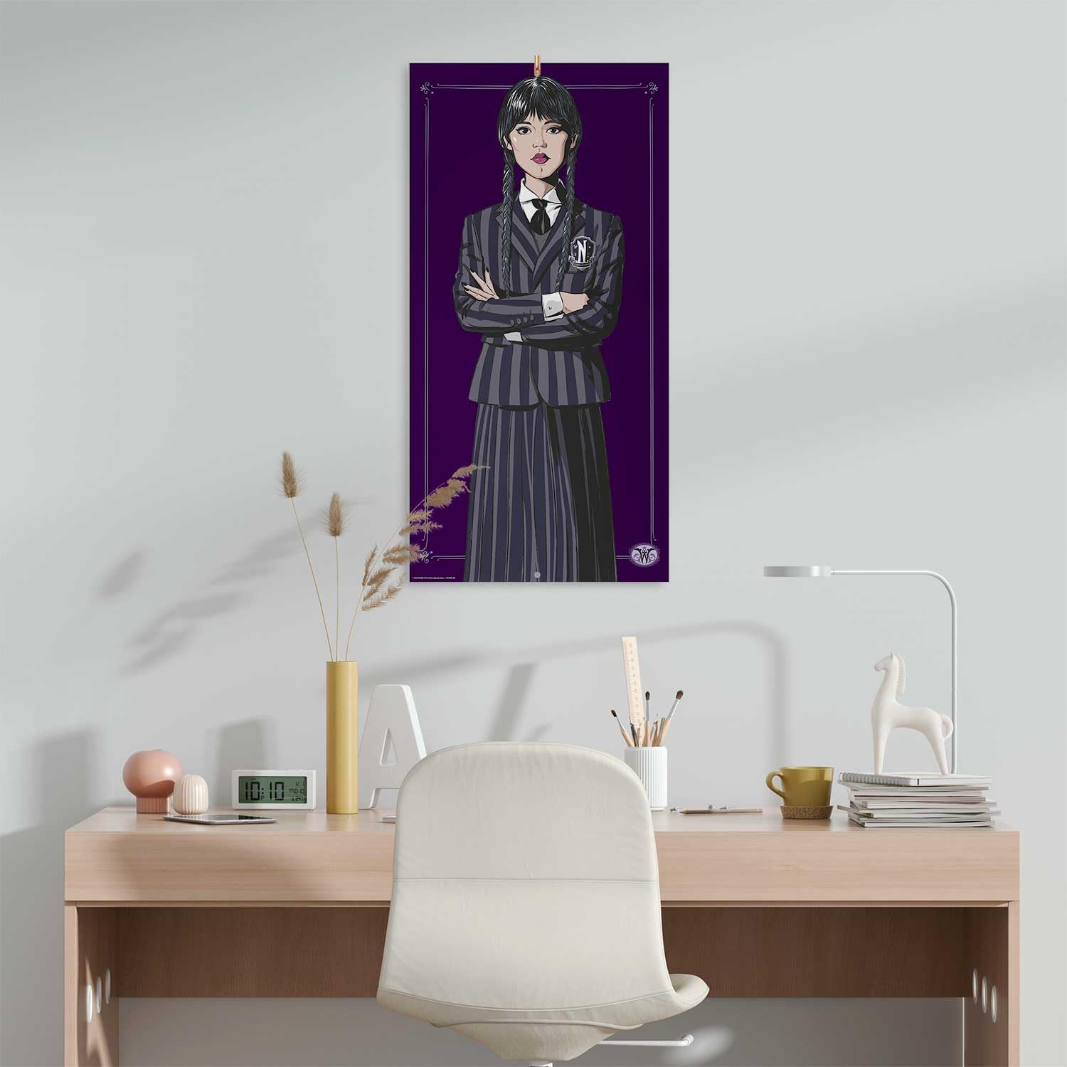 Grupo Erik Wall Calendar 2026 - Wednesday Calendar 2026 | Square 30 x 30 cm - 12 x 12 inches Wall Planner, Family Planner Month To View | Wednesday Addams Gifts For Friends