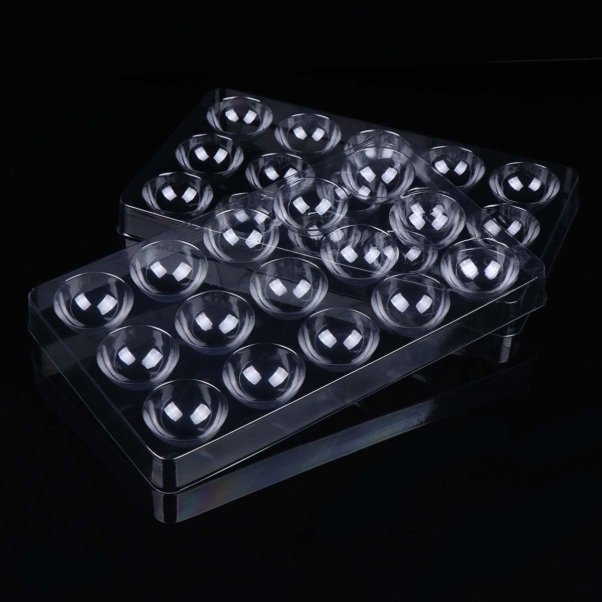 Hemoton Sugar Flower Drying Tray 4-Pack 9.2X5.4 Inch Plastic Fondant Flower Holder for Gum Paste Cake Decorating Diy Baking Tool