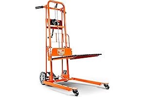 SuperHandy 40-Inch Material Lift Winch Stacker