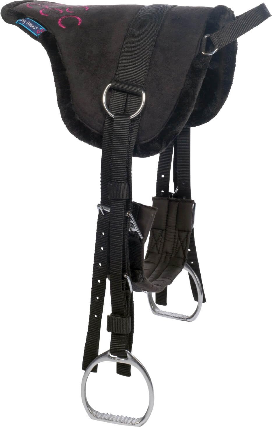 HKM Funny Horse Reitpad Schwarz 15.5