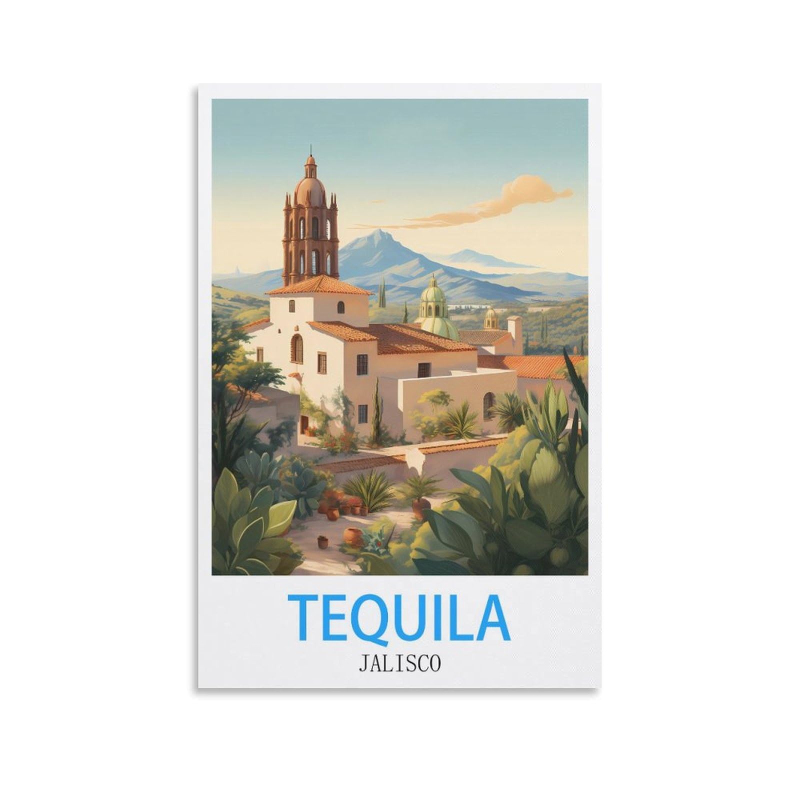 Retro Vintage Wall tin Plaque,Tequila Jalisco,Art Plaque Poster Wall Decor for Home Tool Room Bar Club Restaurant Cafe 15x30cm