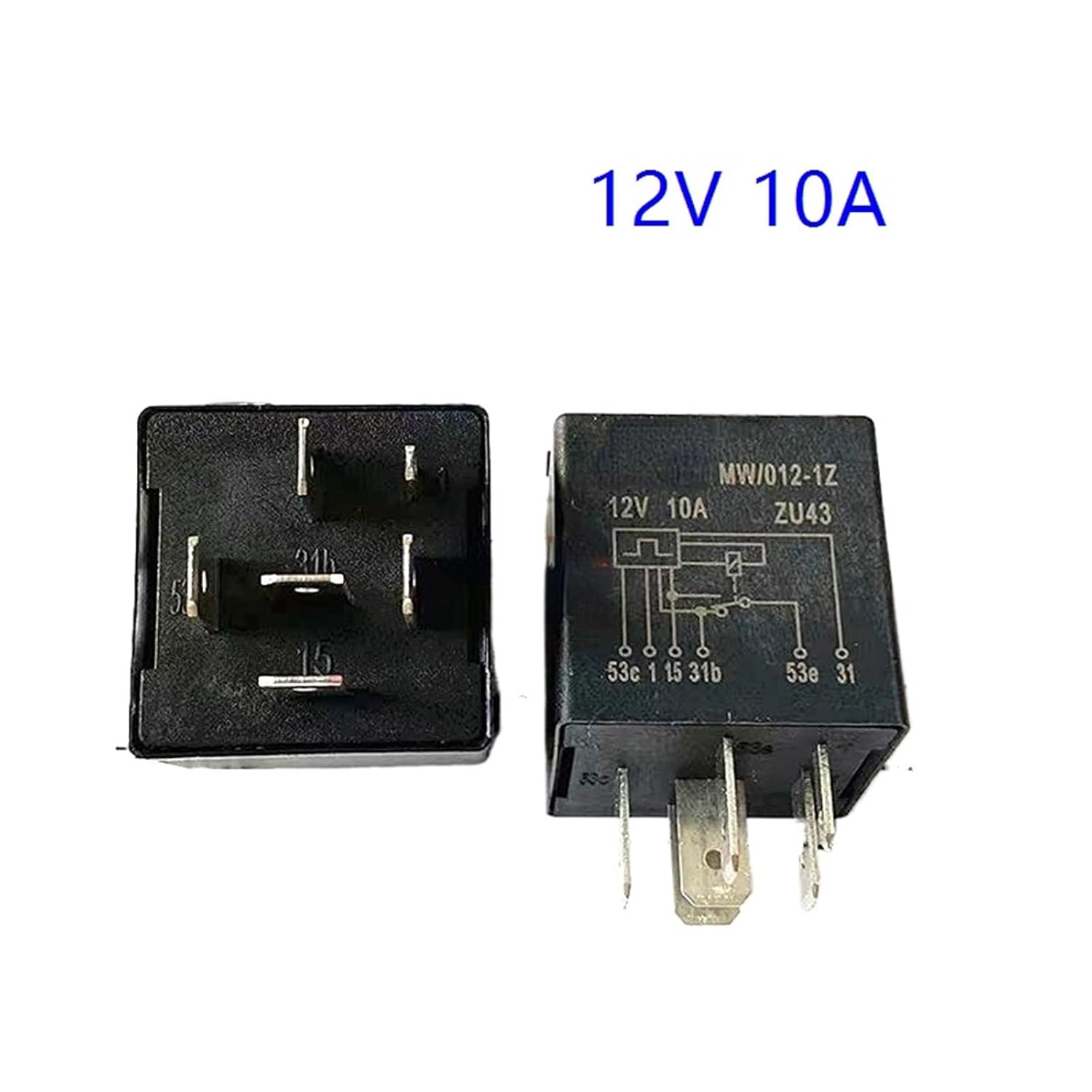 1PC Wiper Intermittent Relay MW/012-1Z MW-012-1Z 12V 10A