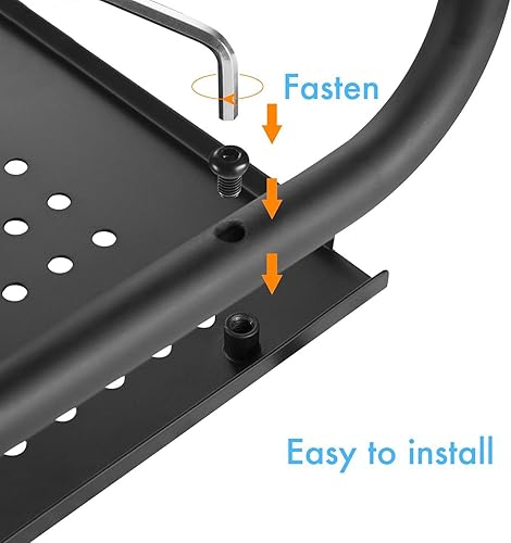 Miniatura 6 de HUANUO Monitor Stand Riser for Desk, Laptop Stand, Laptop Shelf w/Vented Metal, Desktop Computer Stand Desk Organizer for Laptop, PC, Printer