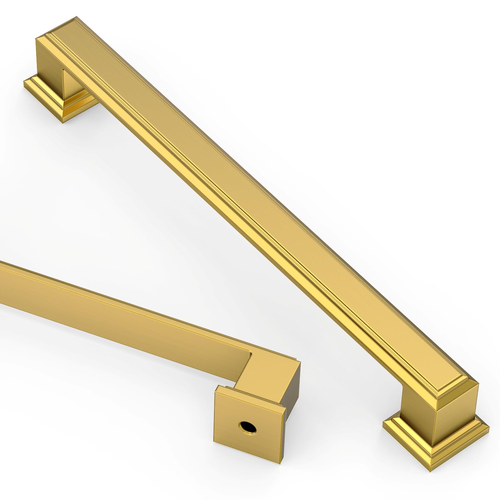 Satin Nickel Cabinet Handles - 10 Pack -17