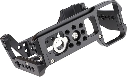 Miniatura 6 de Leftfoto Cámara de metal mejorada para cámara Sony Alpha A7R5A7M4A7S3A7R4A7R4AA1A9IIA7R3A9A7M3, plataforma de marco de protección con base de arca,