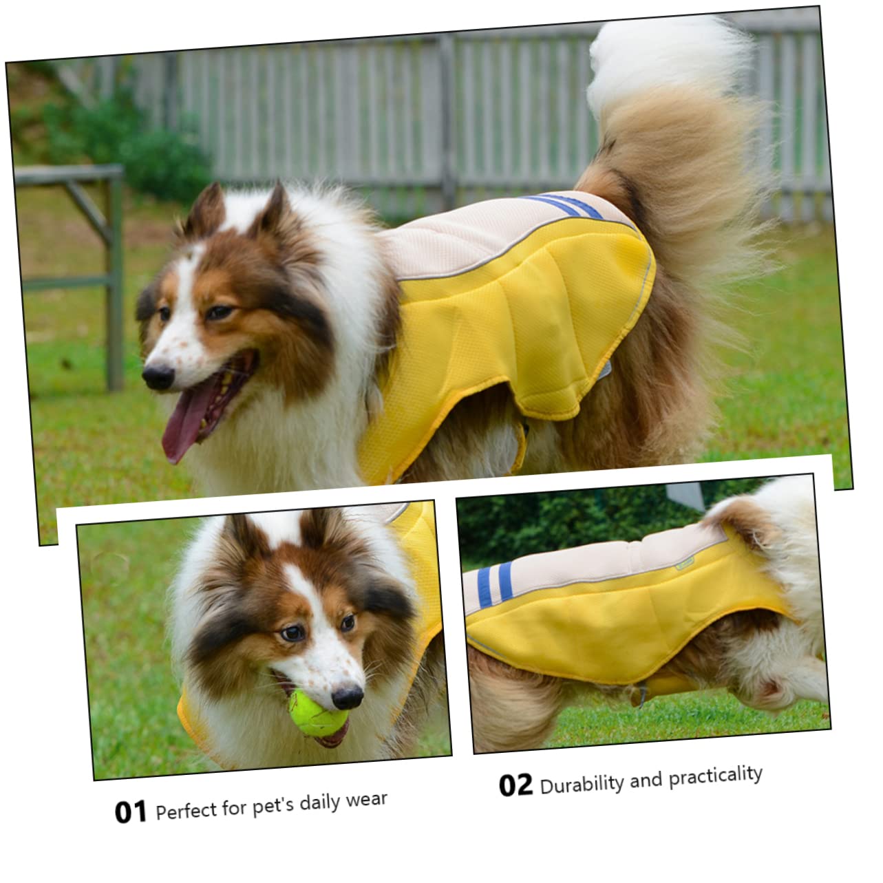 BESPORTBLE Gilet Rinfrescante Cane per Prevenire Colpo di Calore