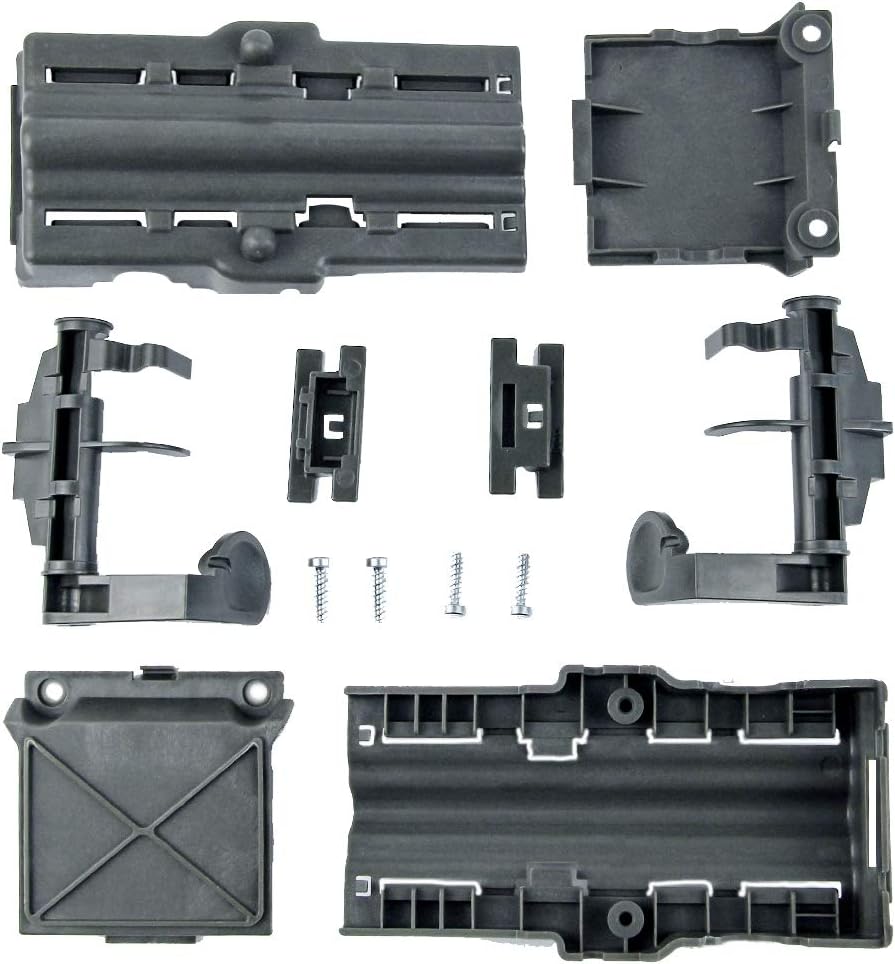 20Pcs Upgraded W10712395 Dishwasher Upper Rack Adjuster Kit, Suitable for Whirlpool Kenmore Kitchenaid, Replaces W10350375 PS10065979 AP5957560 WDT730PAHZ0 WDT750SAHZ0 WDT780SAEM1 WDT970SAHZ0