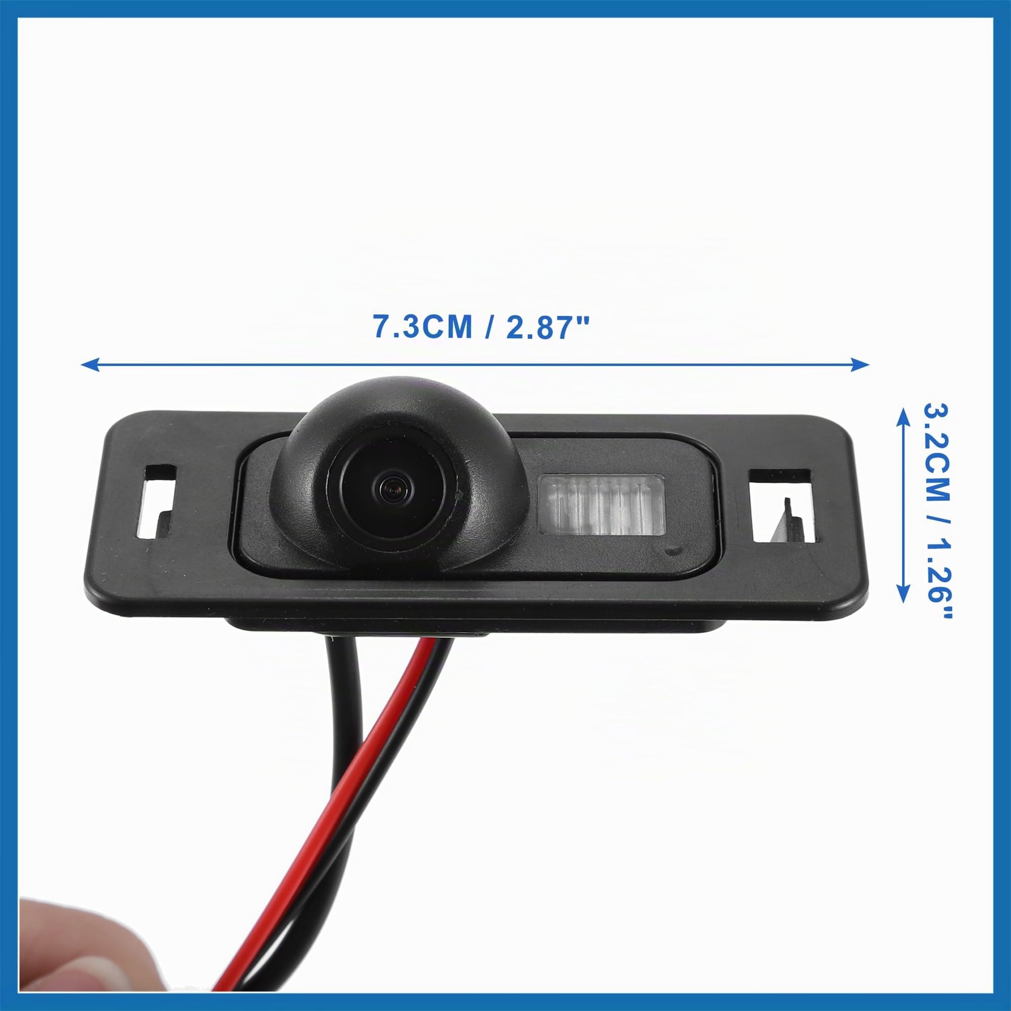 A ABSOPRO 1 Ensemble de caméra de recul pour BMW X3 E83 2004-2010