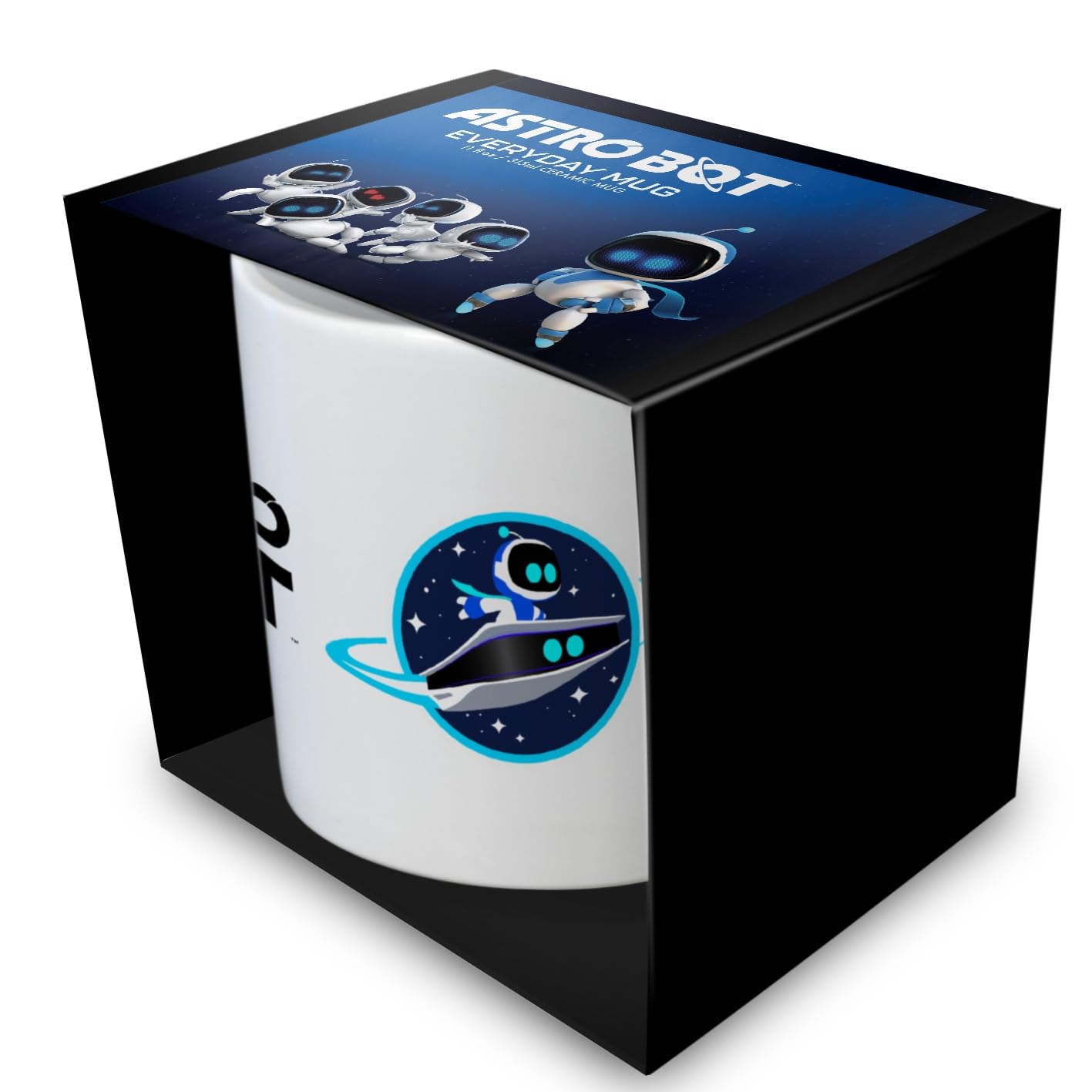 Pyramid International Astro Bot (Ship Icon) White Pod Mug White Pod Mug 11Oz / 315Ml – Official Licensed Ceramic Collectible Cup