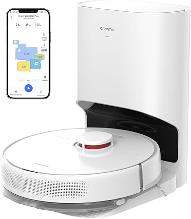 Dreame D10 Plus Robot Vacuum Cleaner & Mop with 2.5L Self Emptying Station, 4000Pa, LiDAR Navigation-Obstacle Detection-Editable Map, Hard Floor-Carpet, 180m Runtime, WiFi/APP/Alexa - Best Deal Finder