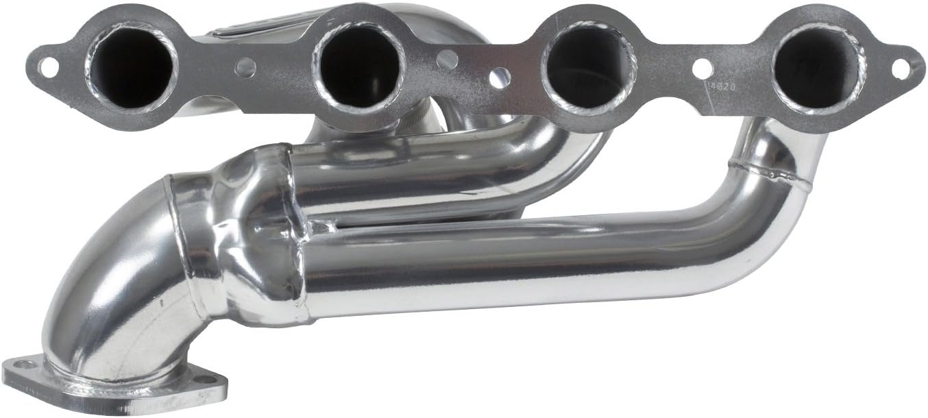 BBK 40200 1-3/4" Shorty Tuned Length Performance Exhaust Headers for Camaro SS, LS3, L99 - Polished Silver Ceramic Finish