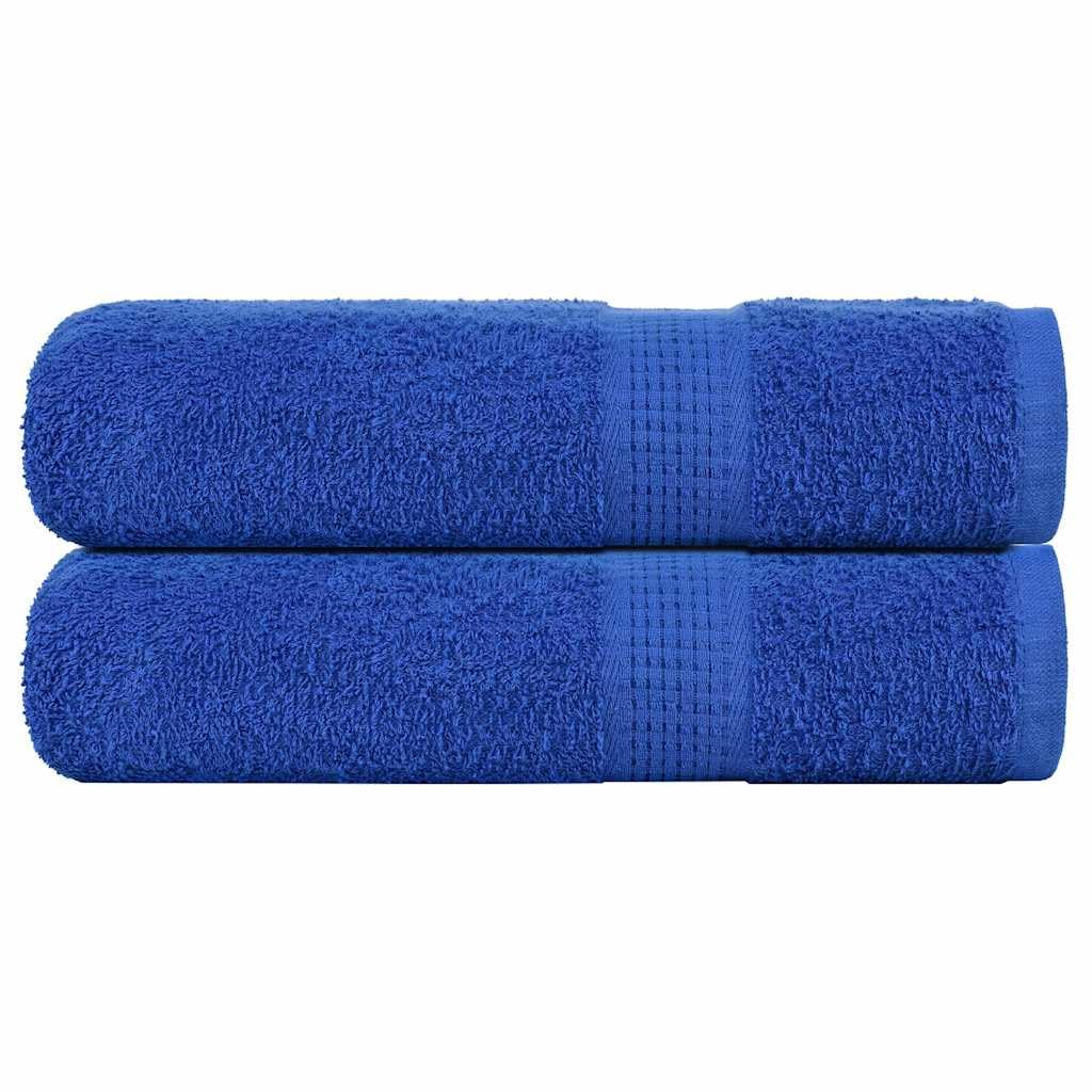 Mangloder FROGN - Set di 2 teli da doccia, 70 x 140 cm, 360 g/m², in spugna di cotone, assorbenti, morbidi, per bagno, sauna, spiaggia, palestra