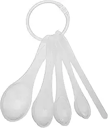 Sanremo - Conjunto de Colheres Medidoras Plásticas, Linha Casar