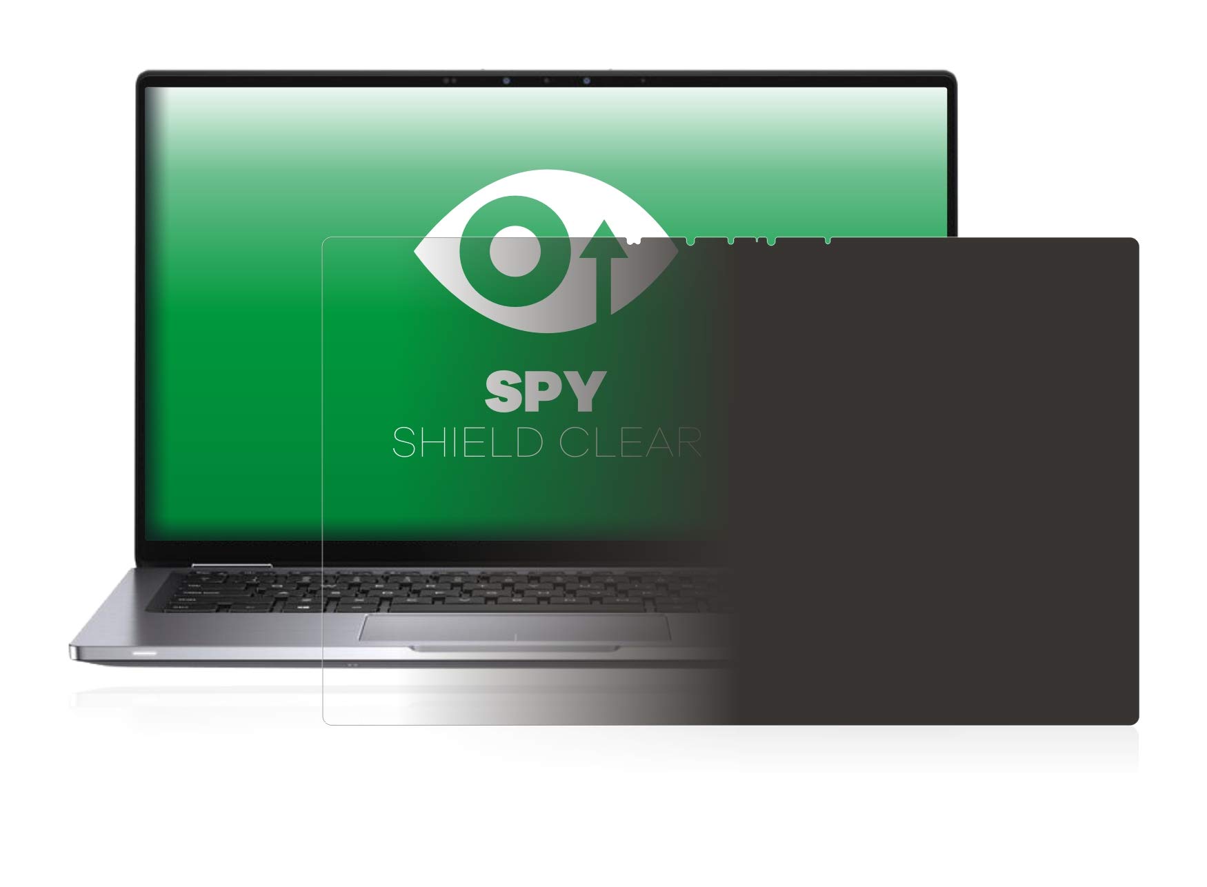 upscreen Anti-Spy Blickschutzfolie für Dell Latitude 7400 2-in-1 Made in Germany, Privacy Screen Displayschutz-Folie [Sichtschutz, Blaulichtfilter]
