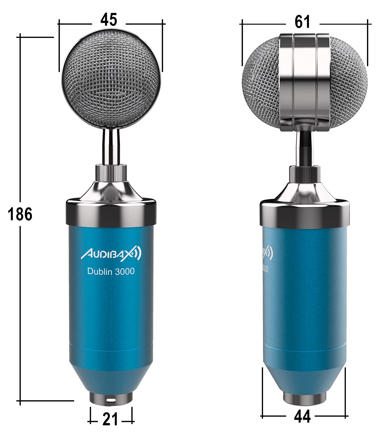 PreSonus AudioBox Ione Interface Audio + Micrófono Estudio Pro Blue Pack Dublín con Accesorios