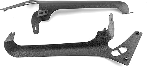 Miniatura 9 de WeiSen Soportes de barra de luz LED rectos de 50 pulgadas para techo de parabrisas compatibles con Jeep Wrangler JLJLU Gladiator JT 2018-2023 (no es