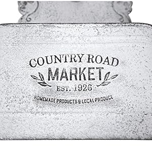 All Chic Metal Wall Planter Wall Mount Planter Wall Vases for Flowers Shabby Chic Wall Decor for Rustic Farmhouse Wall Outdoor Decor (White)… All Chic Metal Wall Planter Wall Mount Planter Wall Vases for Flowers Shabby Chic Wall Decor for Rustic Farmhouse Wall Outdoor Decor White