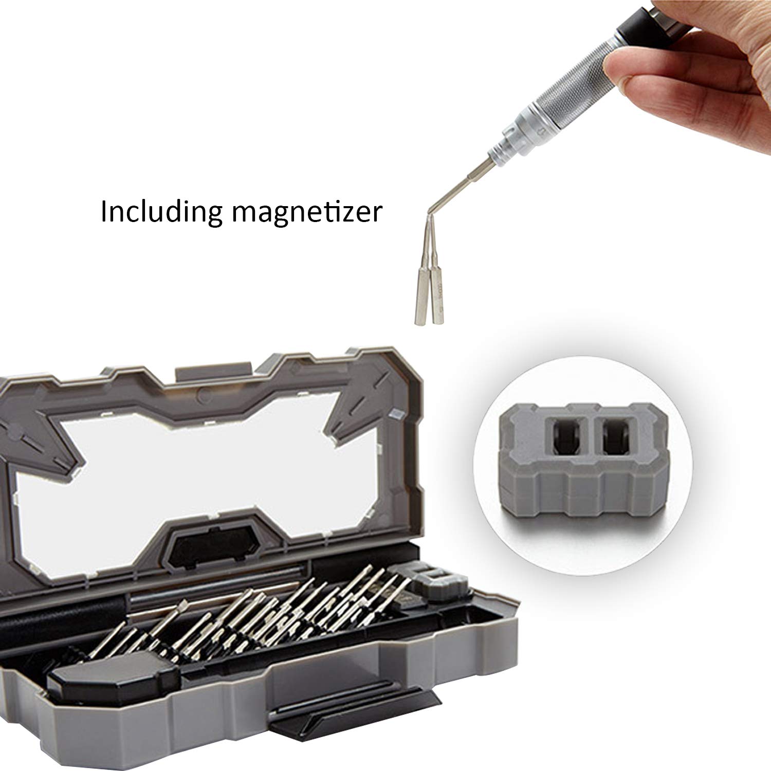 Juego de Destornillador de Precisión Profesional Kit de Herramientas de Reparación para Reloj Smartphone, PC, Ordenador, Tableta