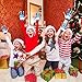 LED Gloves, K KERNOWO 2 Pairs LED Finger Lights Gloves, 5 Colors 6 Light Modes Colorful LED Rave Gloves for Halloween, Christmas Gift, Dance Costumes, Kids Games, Light-up Party.