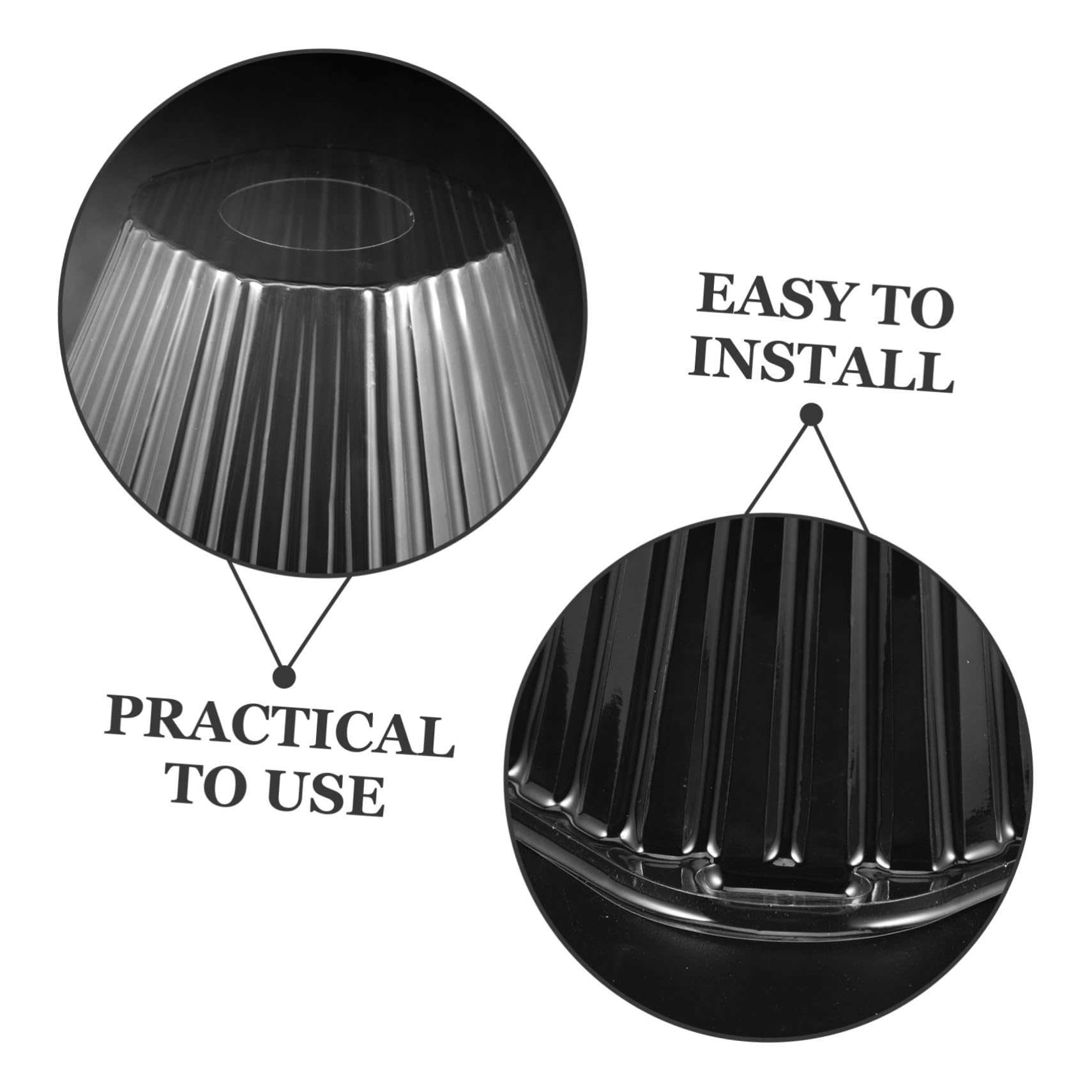 Cloche Conique pour Plantes 10 Pièces Pet, Protection Semis et Ombrage