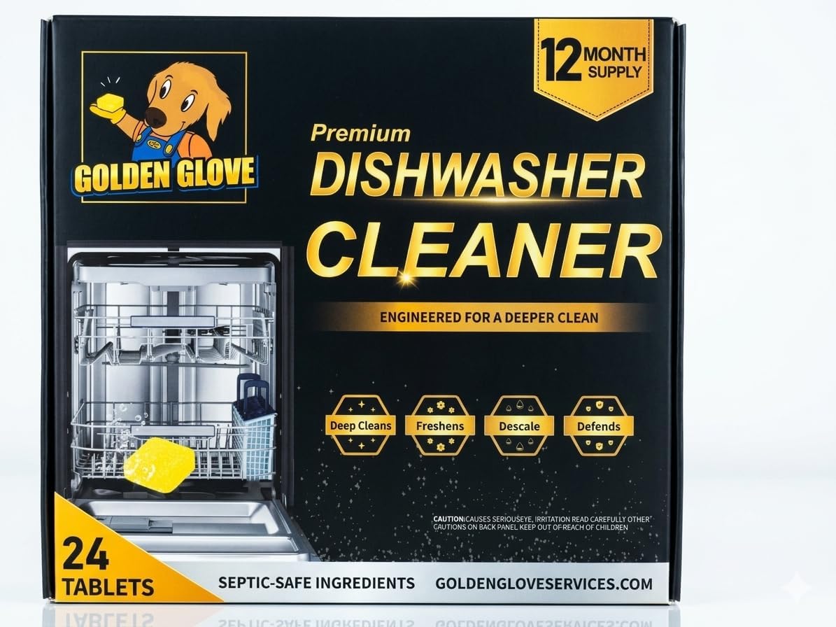 Dishwasher Cleaner Tablets 24 Count