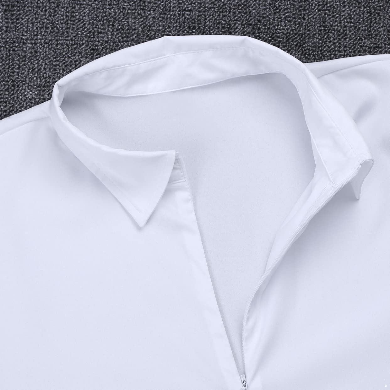 Mufeng Body Chemise Homme Body String Combinaison T Shirt Chemise Homme Mariage Cérémonie Baptème Soirée Bals Chemise de Costume Smoking Homme M-3XL