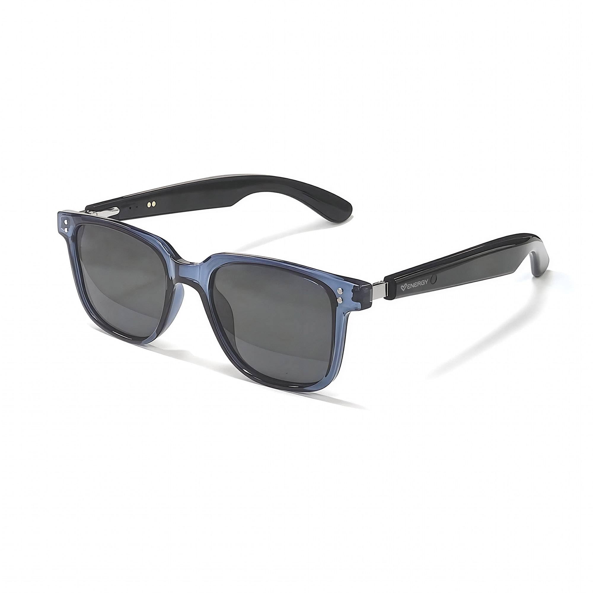Energy Sistem Urban Music Sense - Occhiali da sole con connessione Bluetooth, lenti polarizzate con protezione UV400+ anti-raggi blu, microfono integrato, Hall Switch e certificato IPX5