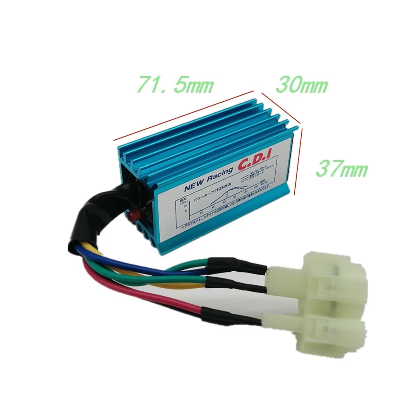 para A7TC GY6 50 125 150CC para ATV Bicicleta Scooter Ciclomotor Motocicleta Piezas de Rendimiento Bobina de Encendido Bujía Unidad de Sistema de Encendido CDI