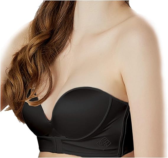 Amazon ずれにくい盛れるストラップレスブラ Aquiverストラップレス ブラジャードレスブラ ノンワイヤーブラ チューブトップ ブラジャー 通販