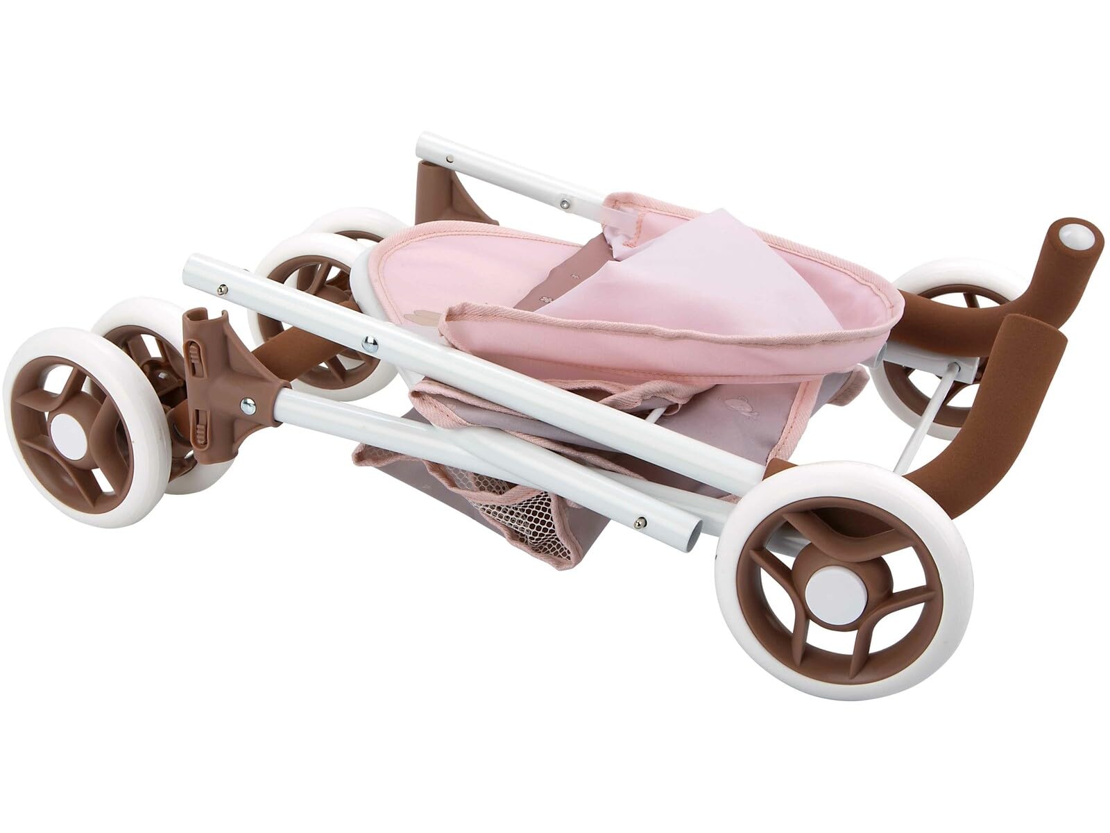 ARIAS - Poussette de la collection Bear. Pliable et avec roues avant pivotantes. La hauteur du guidon est de 62 cm. Dimensions : 29 x 53 x 60 cm. Jouet pour enfants à partir de 3 ans (ARI40862)