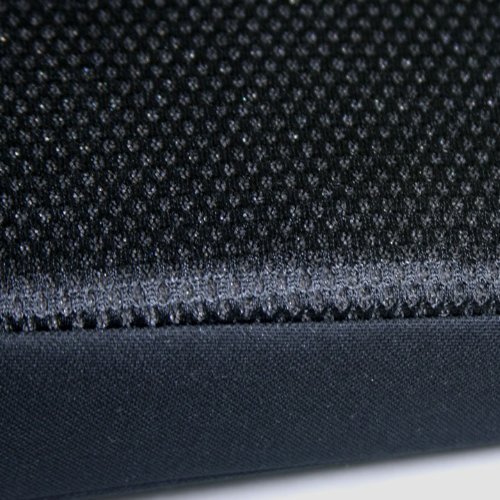 Yupbizauto New Breathable Comfortable Ergonomic Wedge Car Seat Office Chair Back Support Cushion (Black Mesh) #TOP1