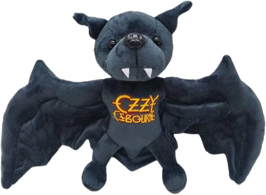 オジー オズボーン こうもり縫いぐるみ