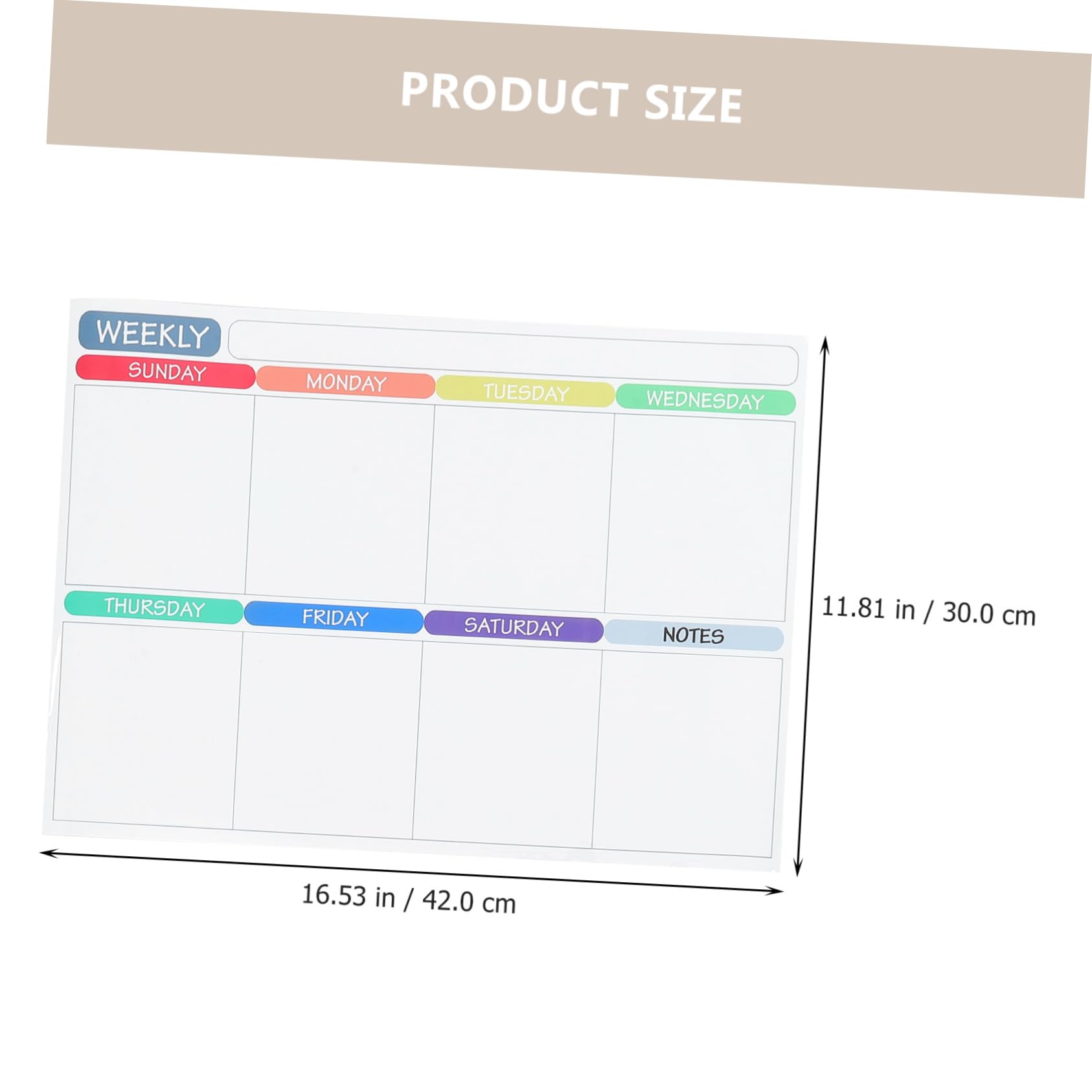 NUOBESTY 3 Set Di Adesivi Per Messaggi Da Frigorifero Magnete Settimanale Gomma Da Cancellare Marcatori Calendario Cucina Adesivi Per Unghie Programma Di Pianificazione
