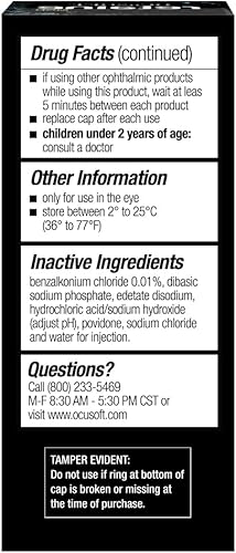 Miniatura 3 de OCuSOFT Gotas para los ojos Retaine Allergy 0.1 fl oz