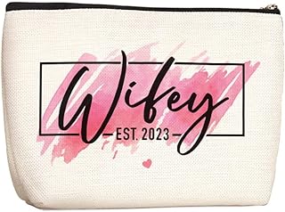Wedding Gifts Bride to Be Gifts Engagement Gift Bridal Shower Gift Wedding Decor Makeup Bag Bachelorette Gifts for Bride Honeymoon Essentials Couple Gifts Bridal Shower Favors