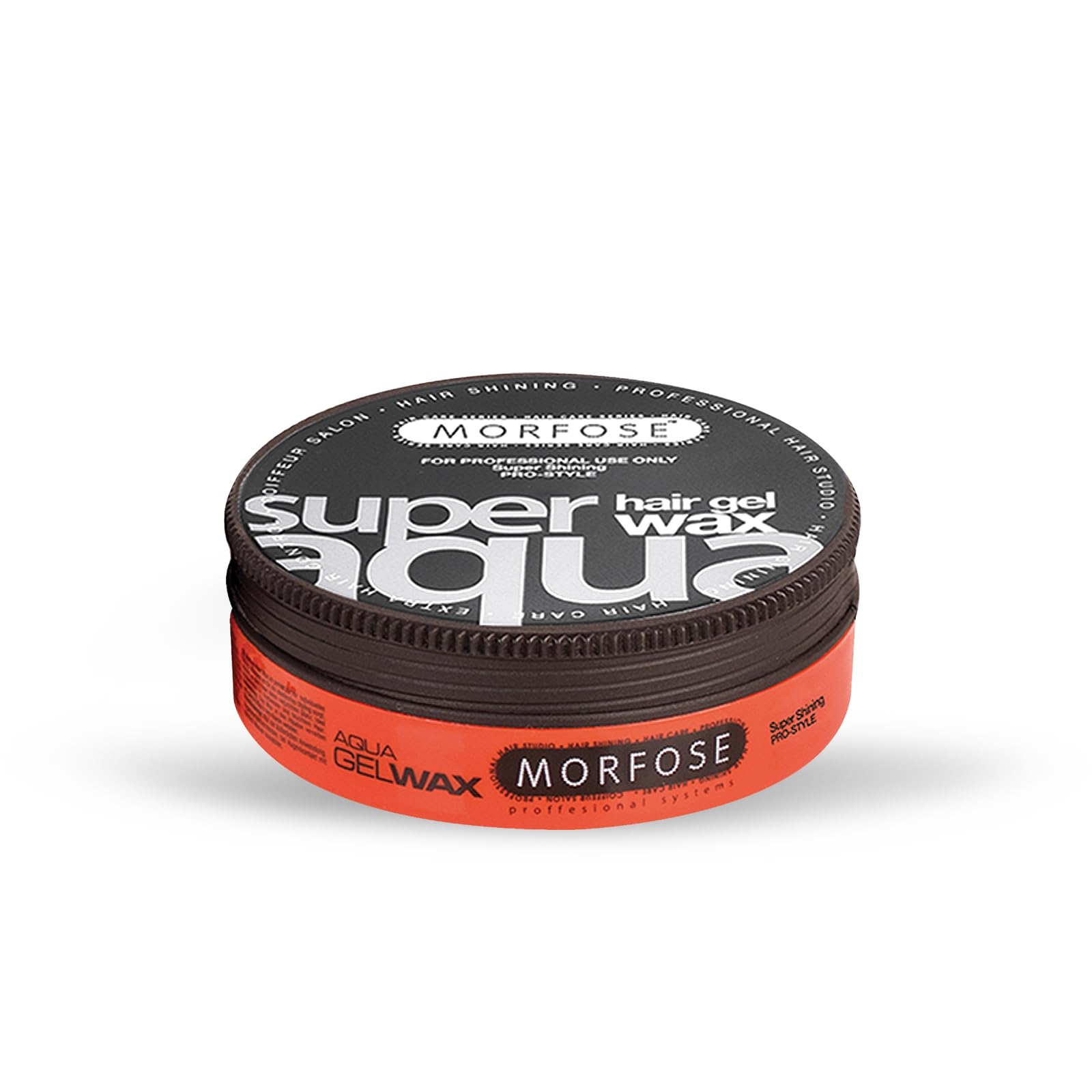 MORFOSE Aqua Hair Wax - 175 ml. Professional Hair Care For An Incredible Shine And Strong Hold by MORFOSE